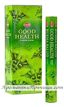 Ароматни Пръчици - Добро Здраве (Good Health) HEM Corporation