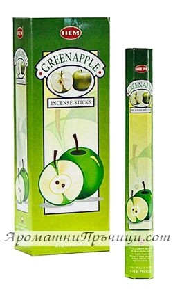 Ароматни Пръчици - Зелена Ябълка (Green Apple) HEM Corporation