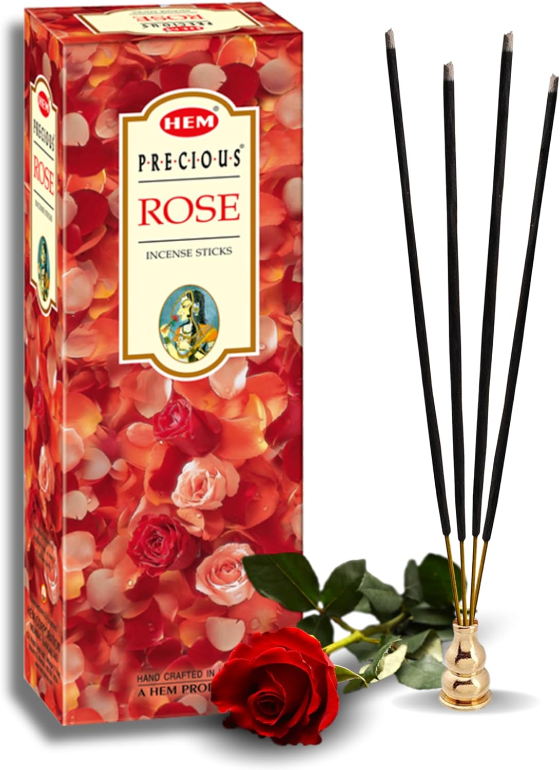 Ароматни Пръчици - Безценна Роза (Gulab Rose) HEM Corporation - Image 3