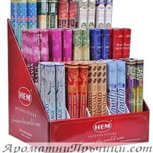 Ароматни Пръчици - Комплект - Букет от 6 Аромата Микс (BOUQUET 6 ASSORTED) HEM Corporation