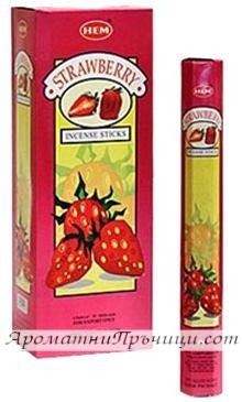 Ароматни Пръчици - Ягода (Strawberry) HEM Corporation