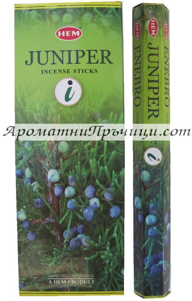 Ароматни Пръчици - Хвойна / Смрика (Juniper) HEM Corporation