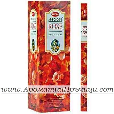 Ароматни Пръчици - Безценна Роза (Gulab Rose) HEM Corporation