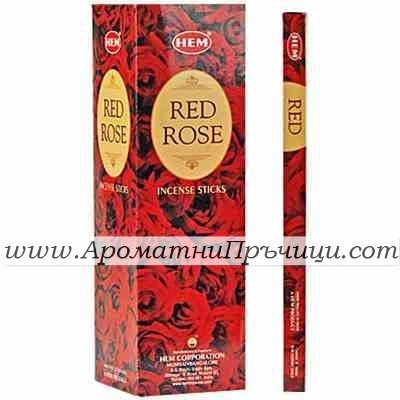 Ароматни Пръчици - Червена Роза (Red Rose) HEM Corporation