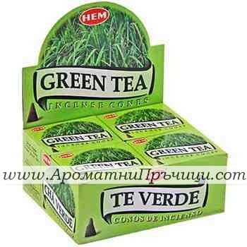 Ароматни Конуси - Зелен Чай (Green Tea) HEM