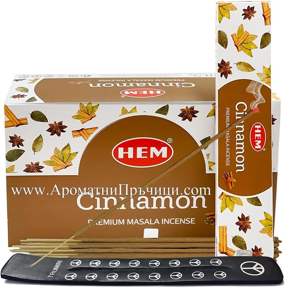 Премиум Ароматни Пръчици - Канела (Cinnamon) HEM Premium Masala