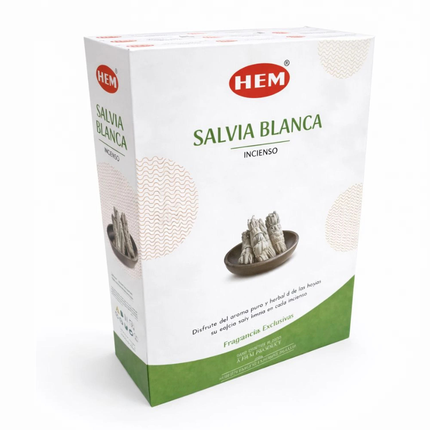 Ексклузивни Ароматни Пръчици - Бяла Салвия (White Sage) HEM Еxclusive Fragrance