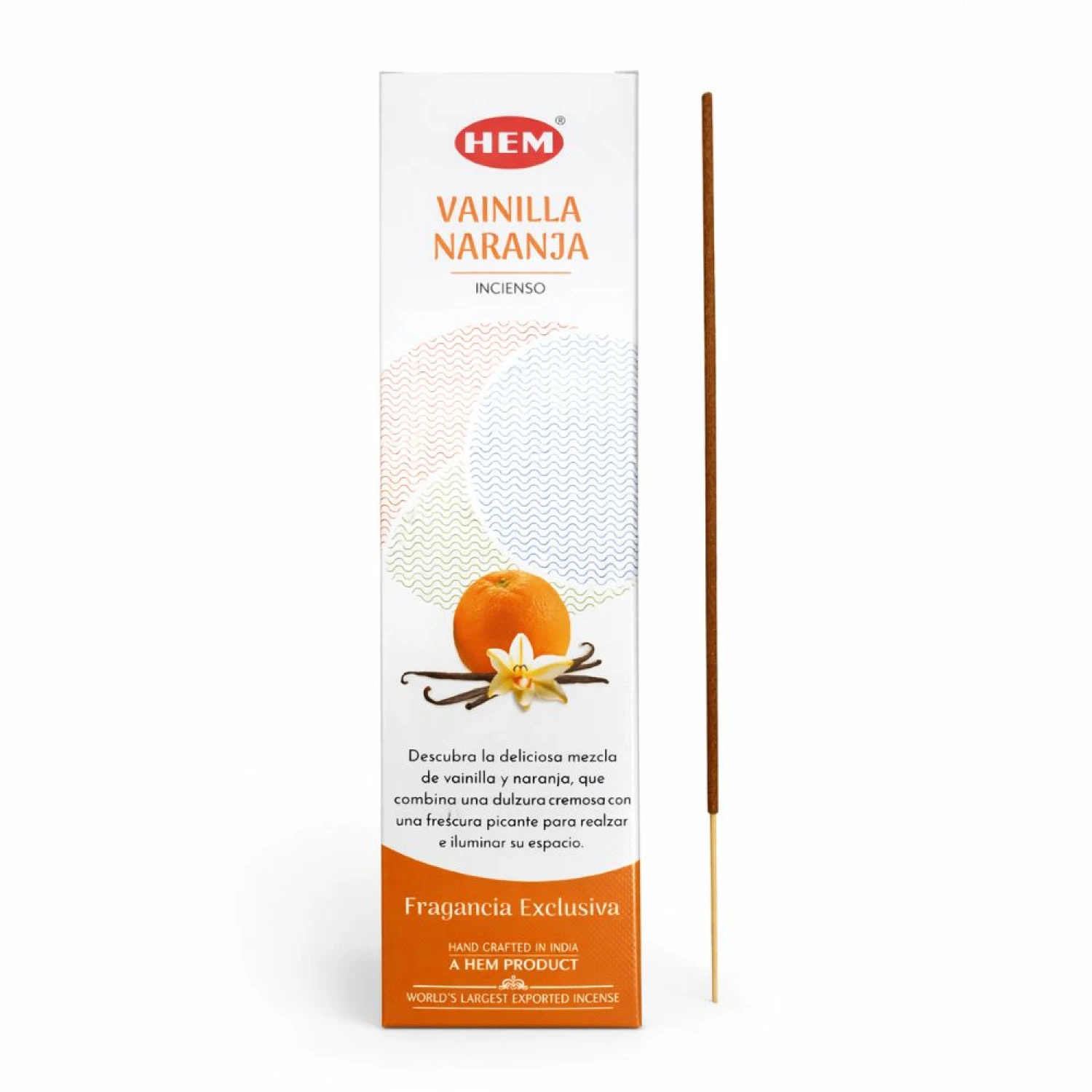 Ексклузивни Ароматни Пръчици - Ванилия и Портокал (Vanilla-Orange) HEM Еxclusive Fragrance